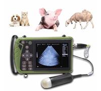DDZJTPP Appareil D'échographie Vétérinaire Portable Testeur De Grossesse à Ultrasons Multifonctionnel, écran HD 5.6" pour Animaux Agricoles, Porcs, Chèvres, Gestation
