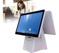 DDZJTPP Caisse Enregistreuse À Écran Tactile Tout-en-Un, Caisse Enregistreuse À Écran Tactile De Résolution 1366 * 768, Moniteur À Écran Tactile Ssd 128 Go, pour Restaurant, Supermarché
