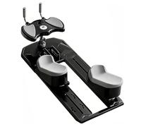 DDZJTPP Spine Twist & Stretch Trainer Home Gym Exercise Machine, AB & Back Stretcher for Core Lower Back Training, Full Body Stretch Twist Waist Leg Workout Equipment Black