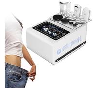 DDZJTPP Thérapie Tecar en Profondeur,Appareil Beauté Multifonctionnel Portable À Radiofréquence 448K RF Monopolaire CPA RES pour Lifting du Visage Et du Corps,Raffermissement La Peau White