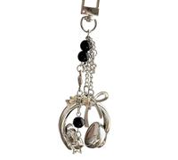 De 1 Design Original mode vent musique écouteur breloque porte-clés pour hommes femmes élégant accessoire musique charme