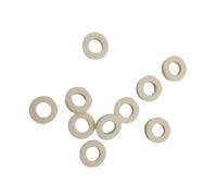 De 10 patins en feutre doux pour trombone trompette, White