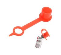 De 100 cache-poussière pour raccords de graisse avec option, 6mm | Capuchon de protection ABS pour applications automobiles et industrielles, entretien des machines, installation