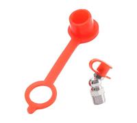 De 100 cache-poussière pour raccords de graisse avec option, 8mm | Capuchon de protection ABS pour applications automobiles et industrielles, entretien des machines, installation