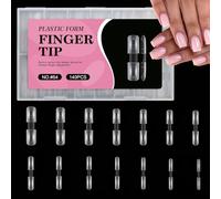 De 140 pointes d ' ongles de français professionnel sans colle nécessaire pour une tenue sécurisée de 72 heures et une finition de qualité salon pointe d ' ongles en acrylique
