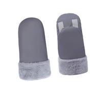 De 2 pièces mitaines isolées résistantes vent de protection pour poignée de poussettes dans un environnement de neige manchons d ' hiver gants de poussettes en polaire