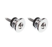 De 2 verrous de sangle de guitare, boutons antidérapants, boutons de verrouillage de sangle en métal pour retenue électrique et basse électrique