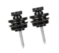 De 2 verrous de sangle de guitare, faciles à utiliser, boutons de sangle de guitare, Texture métallique, sangles de basse, broches de guitare en métal, verrouillage de basse