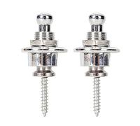 De 2 verrous de sangle de guitare, faciles à utiliser, boutons de sangle de guitare, Texture métallique, sangles de basse, broches de guitare en métal, verrouillage de basse