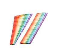 De 300 bandes de papier dur tissé pour activités, 2CM | Papier de construction pour l ' artisanat de vacances et les activités éducatives, adapté artistes et