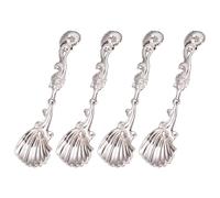 De 4 cuillères à dessert design antique, parfaites pour la cuisson du café et la préparation des poignées de cuillères de cuisine