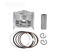 De 4 Segments de Piston, Taille 48.5mm à 49mm, 1/4 Ensembles compatibles avec Les pièces de Moteur de Moto pour Les CBR250 KY1 MC19 CBR19 CBR 250(1 Set 48.5mm)