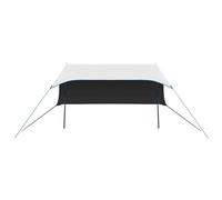 De 5 à 8 personnes pêchent en canopée en crème facile - Abri Soleil Soleil, allée de lieu | Sunshade de baldaquin portable, solaire pour activités de plein air, abri de camping