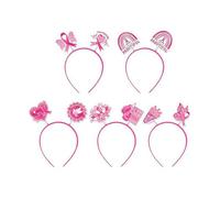 De 5 couvre-chefs décoratifs pour la sensibilisation du | Couvre-chef décoratif en tissu non tissé doux pour femmes, accessoires de photographie pour événements sociaux