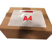 De 50 à 10 000 Pochettes porte-document adhésives transparente C4 315 x 225 mm ci-inclus (feuille A4 non pliée), imprimée documents ci-inclus et Enclosed - Pour petit colis, paquets Réf UGPAI4
