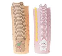 De 50 jolis plateaux en papier pour cupcakes à la mode pour cuire et décorer sans effort lors de toute célébration, moules à pâtisserie à usage quotidien