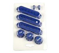 De 8 couvercles de de guitare en plastique ABS de qualité et capuchons de bouton de contrôle des volumes pièces de rechange pour un contrôle précis couvercle des boutons de volume de guitare