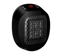de à écran plug-ceramique pour le réchauffeur de réchauffeur électrique pour la prise | Mini radiateur compact, réglable, thermostat portable silencieux, souffleur de rap