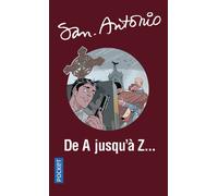 De A jusqu'à Z - San-Antonio - Pocket - Poche - Roman