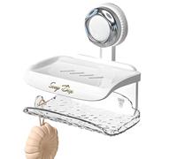 De Ahorro De Jabón, Soporte De Drenaje, Bandeja De Almacenamiento De Jabón Para Bañera De Baño De Ducha Casera | Jabonera Con, Jabonera Con, Jabonera De Pared Con Desagüe