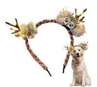 de animal de Noël, de chien élastique à | RENDEER PET CHEPRESBS | pour les vacances Festival Photo accessoires de fête de fête Gathering Daily Christmas