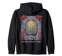 De Aquí Como El Coquí Taino Frog Hispanic Heritage Sweat à Capuche