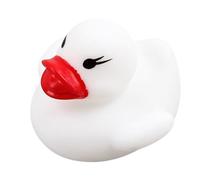 de Bain en Forme de Canard en Caoutchouc LED - Petits Canards à détection d'eau de 8 cm, Jouet Doux et sûr pour | Piscine de Douche pour d'âge préscolaire, Plage, Amusant, éduca