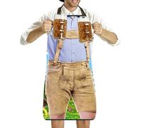 de barbecue amusants pour homme - Tablier de cuisine résistant aux taches et respirant pour Noël, restaurant, mariage, Halloween, camping, cuisine, Thanksgiving, pique-nique, occasions, D