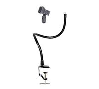 De Base de pince, col de cygne réglable, Compatible avec divers microphones, pince de réglable