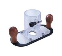 De Base Pour Défonceuse Et Tronçonneuse - Base Plongée Compacte Transparente Pour Router | Accessoires pour Scie Circulaire Utilisateurs Professionnels et Particuliers