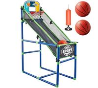 de Basket-Ball intérieur, Panier de Basket-Ball à Hauteur réglable avec | Jouet de sport pour , assemblage facile, mini ensemble de basket-ball autoportant pour en intérieur, garçons et fi