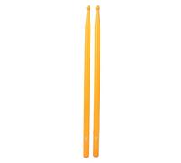 de batterie en bois d'érable, accessoires professionnels pour instruments de percussion à tonalité vive pour Jazz Pop Music Band Performance, ensemble de 2 pièces jaune bleu vert (Yellow)