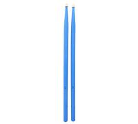 de batterie en bois d'érable, accessoires professionnels pour instruments de percussion à tonalité vive pour Jazz Pop Music Band Performance, ensemble de 2 pièces jaune bleu vert (Blue)