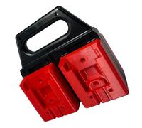 De Batterie Facile À Transporter À 4 Positions ABS Solide Stockage Pour 4 Batteries Sécurisé Adapté Outils Électriques 18 V/20 V Batterie Permettant