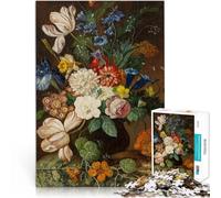 de Belles Fleurs Lumineuses Puzzles 1000 pièces pour Adolescents Jeu intellectuel Anniversaire et Cadeaux Uniques 38x26cm