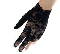 de billard main gauche - Gants de billard - Antidérapant respirant 17 x 10 cm | Queue de billard pour gaucher uniquement pour femme | Accessoire de billard à doigt complet pour pari