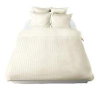 De Blancte Lietaer Zygo - Housse de Couette - 2-personnes - 200x200/220 cm + 2 taies d'oreiller 60x70 cm - Ivory