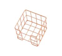 de bloc-notes en fil de fer 27x95x80mm, boîte de rangement pour bloc-notes de bureau, boîte de rangement en métal pour accessoires de bureau scolaire et professionnel
