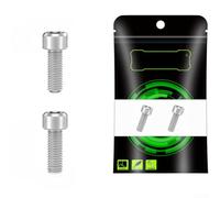 de Blocage Alliage M6x18mm pour Manivelle pour vtt de Blocage | Alliage haute résistance, taille M6x18mm, compatibilité manivelle pour vtt, installation pour facile, durabilité (silver)