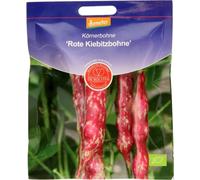 De Bolster Haricot à Rames À Écosser "Rote Kiebitzbohne" - 75 g