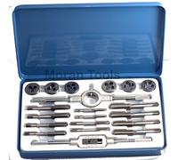 De bonne qualité 20PC BSF en alliage d'acier robinet et Die dans un coffret en métal 3/40,6 cm - 1/5,1 cm