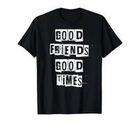 De Bons Amis, de Bons Moments T-Shirt Graphique avec Valeur
