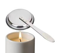 de bougies avec manche long : flamme pour bougies parfumées en acier inoxydable, flammes résistantes à la chaleur pour camping à la maison Bonfire Candlelight Pique-nique Sécurité