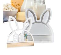 de bougies de de Pâques - de savon en silicone, à bougie semi-circulaire de, fondant pour | Caste d'art à résine animale | Décoration de la maison des bonbons