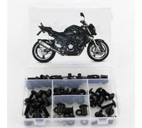 de boulons de carénage Compatible pour la Moto Z1000 2007 2009 2009 Full Body Set Acier vis Clips 1 Set 1(Black)