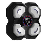 de Boxe Électronique Musicale,Équipement d'Entraînement Intelligent pour Intérieur,Entraîneur de Frappe Musical Murale - pour Adolescents et Famille Gym à Domicile et
