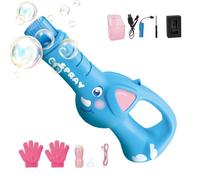 de Brouillard à Bulles - Jeu de Brouillard Automatique Rechargeable, Fabricant de Bulles Portable, lumières Musicales | Divertissement de fête d'été pour de Base, Cadeau de Jouet amus