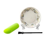 de broyeur de gingembre et d ' ail en céramique avec, D | Conception de gaufrage avec brosse pour gingembre à l ' ail et presse-fruits pour la cuisine et le camping