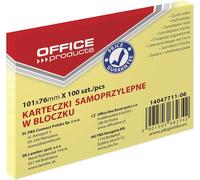 De Bureau 14047711-06 Note Adhésive 101x76 Mm,1x100 Feuilles,Pastel/Jaune Canari