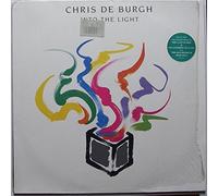 DE BURGH, CHRIS / INTO THE LIGHT / 1986 / Bildhülle noch fast vollständig von ORIGINAL ausgepreister Verkaufsfolie umhüllt und illustrierter ORIGINAL Text-Innenhülle / AM RECORDS # 396 121-1 / Deutsche Pressung / 12" Vinyl Langspiel Schallplatte / INCLUDES THE SMASH SINGLES " THE LADY IN RED" & "SAY GOODBYE TO IT ALL" plus "THE BALLROOM OF ROMANCE" /